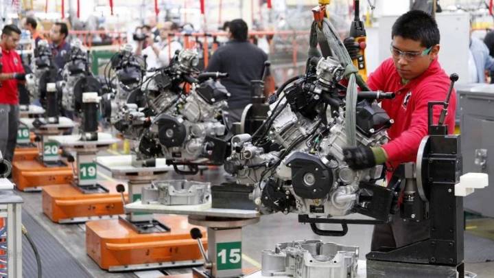 Registra producción industrial de México caída de 1.16%, en julio