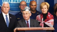 Poll Finds More People Would Trust Fauci If He Wore One Of Those Giant Doctor Disk Thingies On His Head