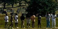 4th graders pause recess out of respect for funeral procession