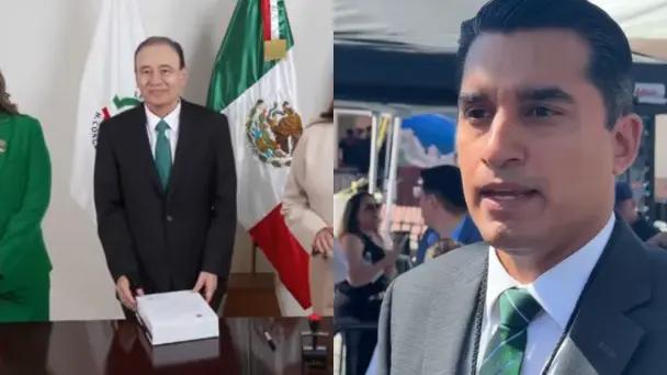 Froylán Gámez en el Cuarto Informe de Alfonso Durazo