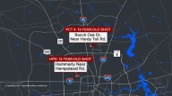 Questions remain after 2 separate Harris County shootings involving kids in Ranch Oak Drive and Hammerly Boulevard