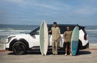 Surf photographer puts EV9 to work on a recent shoot