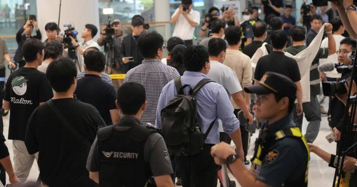 South Korean workers return to Seoul after U.S. immigration raid at Georgia battery plant