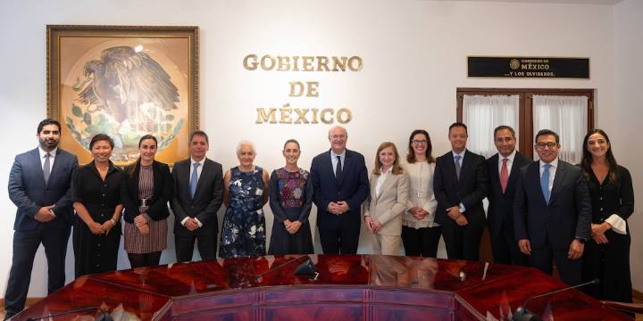 Sheinbaum se reúne con el director del Banco Interamericano: abordan el panorama económico de México