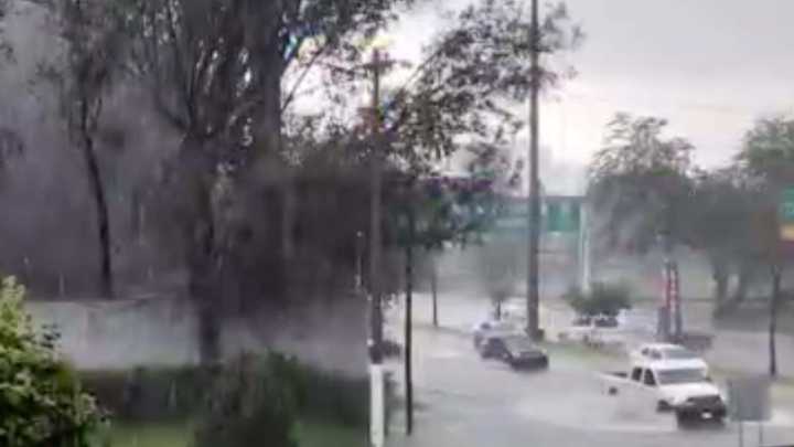 Se Registra Lluvia y Granizo en el Sur del Área Metropolitana de Guadalajara