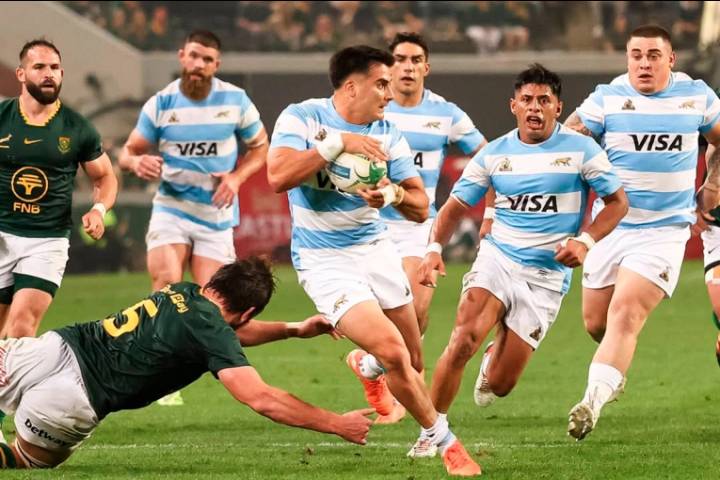 Los Pumas cayeron ante Sudáfrica y se despiden del Rugby Championship