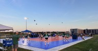 Rockford-Christian Wins First Ever "Sunset Showdown" Outdoor Volleyball Game