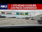 I-275 lane closure press conference