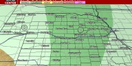 Showers and thunderstorms tonight through tomorrow, some could be strong; More chances by midweek
