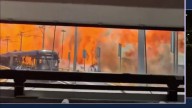 Video de columna de fuego tras explosión en Ciudad de México