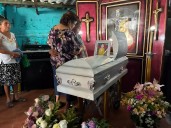 Llegan a Minatitlán los restos de Danna, niña de 4 años víctima de feminicidio