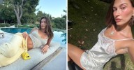 Hailey Bieber's Hottest Braless Photos Over the Years