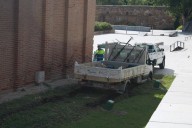 Fotodenuncia | Un camión sin ganas de salir