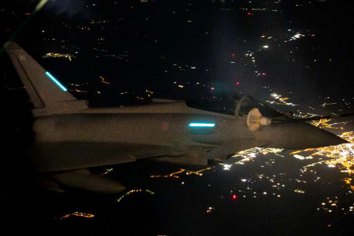 UK fighter jets begin NATO air defence missions to bolster European security