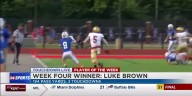 Luke Brown voted week four player of the week