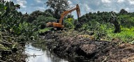 Más de 3 mil familias beneficiadas con limpieza del caño Prado del Sur