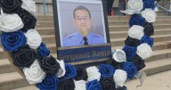 Fallen Philadelphia officer Sgt. Jaime Roman honored with memorial plaque at 25th District headquarters