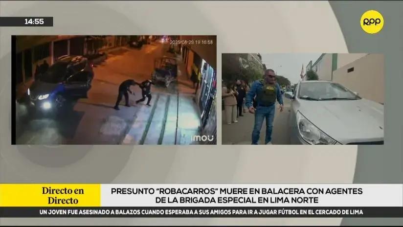 SMP: presunto miembro de banda criminal murió tras ser abatido por la Policía