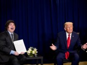 Trump le dejó a Milei octubre a la vuelta de la esquina