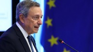 EU economy is falling behind rivals on growth, Draghi says