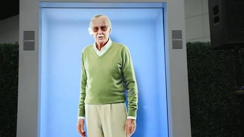 New AI hologram of Marvel legend Stan Lee makes its debut at LA Comic Con