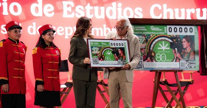 Lotería Nacional emitirá billete conmemorativo por 80 aniversario de Estudios Churubusco Azteca