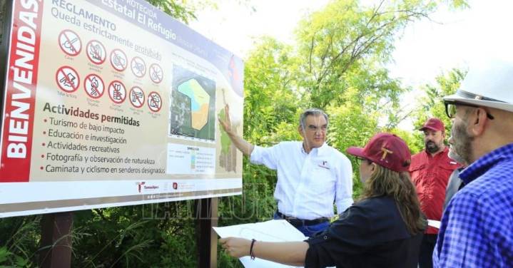 Impulsa Américo transformación del Parque Estatal "El Refugio"; será referente ecoturístico
