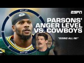 Taylor Lewan says Micah Parsons is going to treat the Cowboys 'LIKE A BUFFET' 😳