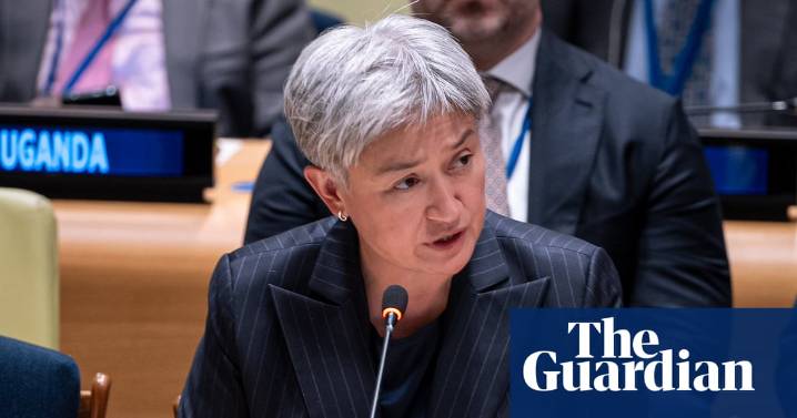 AI’s potential use in nuclear weapons ‘challenges future of humanity’, Penny Wong tells UN