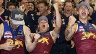 AFL Grand Final 2025: Inside Brisbane Lions changerooms after premiership win, back to back flags, Oscar McInerney interview, Ty Gallop, Darcy Gardiner, feature, latest news