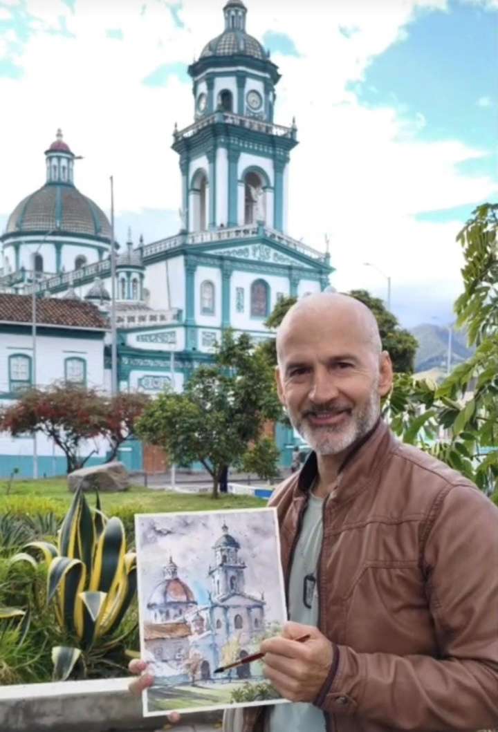 Arte comunitario en la ‘Casa de Barro’