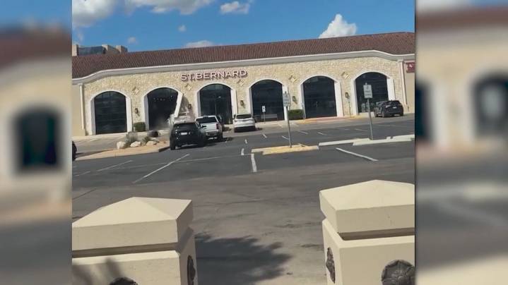 Car crashes into St. Bernard store on San Antonio's north side