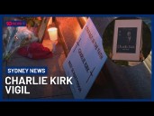 Vigil For Slain Pro-Trump Activist Charlie Kirk Held In Sydney’s Hyde Park