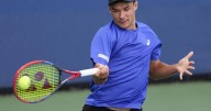 Man apologizes for taking Kamil Majchrzak's hat from a young fan at the US Open