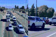 Cámara testigo: caos vehicular frente al Mendoza Shopping