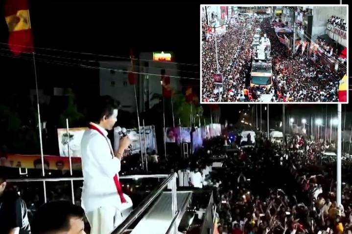 Stampede at India political rally kills 36, injures 40