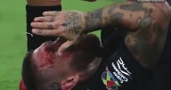 VIDEO: Sergio Ramos recibe brutal patada en el rostro que lo deja sangrando