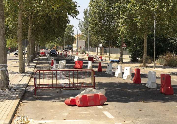 Las obras en una calle de Salamanca afectarán a tres líneas de autobús