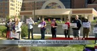 Union members and community advocates protest Mayo Clinic's closure of rural Clinics