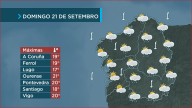 Máximas en descenso e posibles chuvascos ao norte