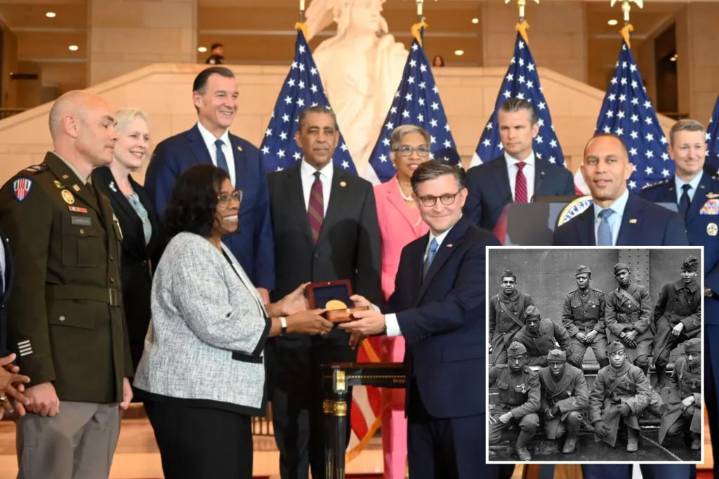Harlem Hellfighters honored with Congressional Gold Medal in Washington
