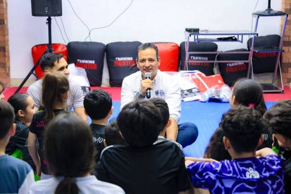 Reconoce Bonilla la formación deportiva en 'Javimo Taekwondo'