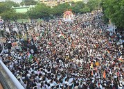 Students hold protest in Karnataka’s Dharwad, demand raising age limit for police recruitment