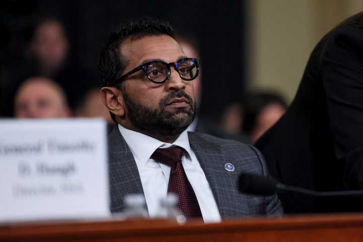Internet roasts Kash Patel for 'statement that can't possibly be true' about Kirk shooting