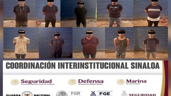 Cae “El LV” y 10 civiles armados en Culiacán en operativos contra Los Chapitos