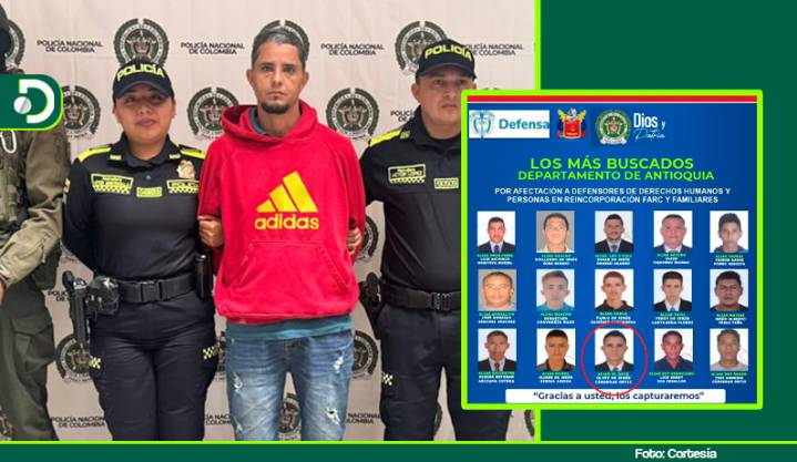 Cayó alias “El Gato”, peligroso cabecilla del Clan del Golfo y uno de los más buscados de Antioquia