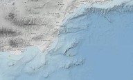 Mar de Alborán registra un terremoto de magnitud 3,0 en la madrugada