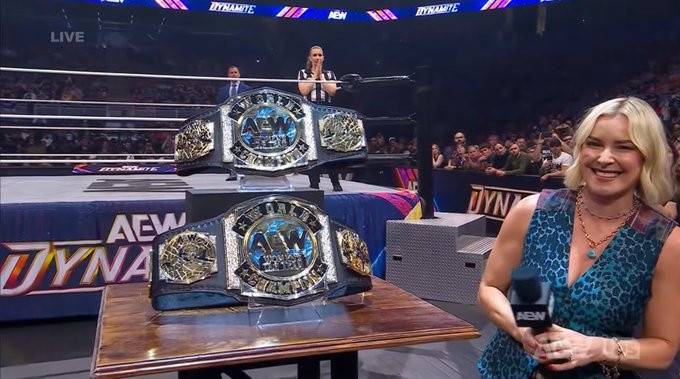 AEW Reveal Women’s Tag Team Championships