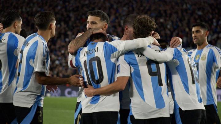 La Selección vapuleó a Venezuela en el último partido oficial de Messi en Argentina