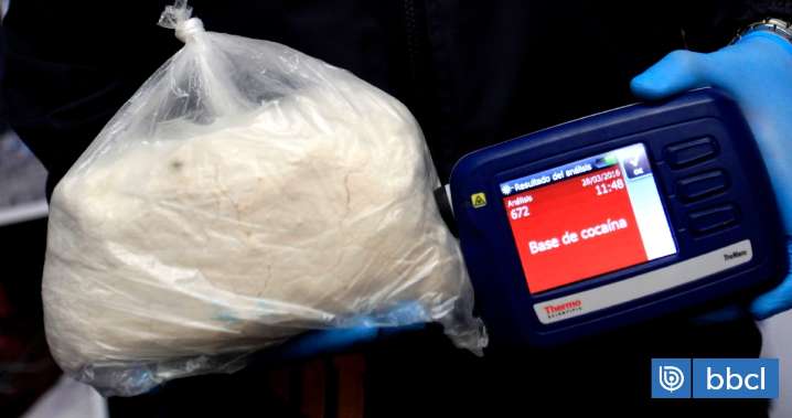 De RM a Los Ríos: prisión preventiva para sujeto que trasladó pasta base avaluada en $176 millones
